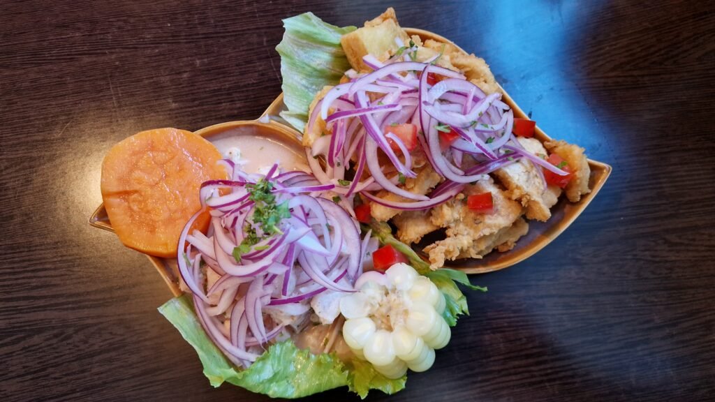 Restaurante Peruano Caravana. Plato 1