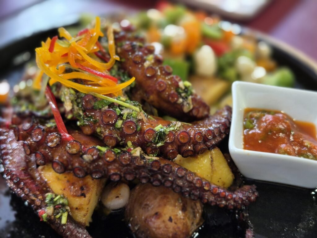 Restaurante Peruano Fogones del Peru. Plato 1