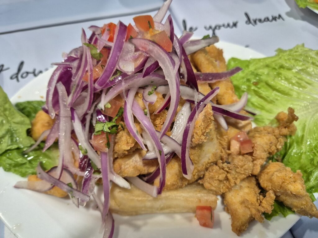 Restaurante peruano Akla -Tapas Peruanas. Plato 1