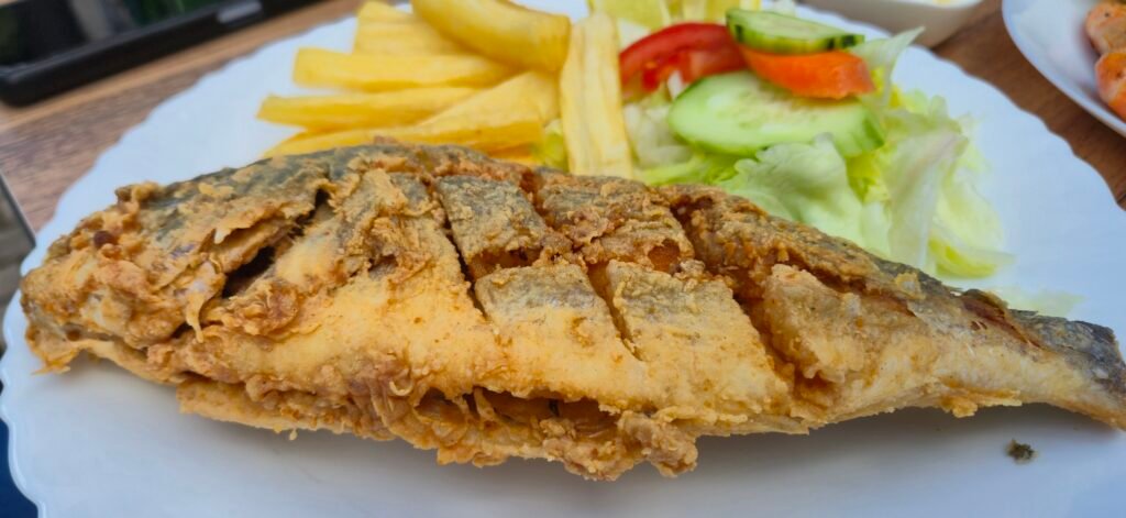 Pescado frito